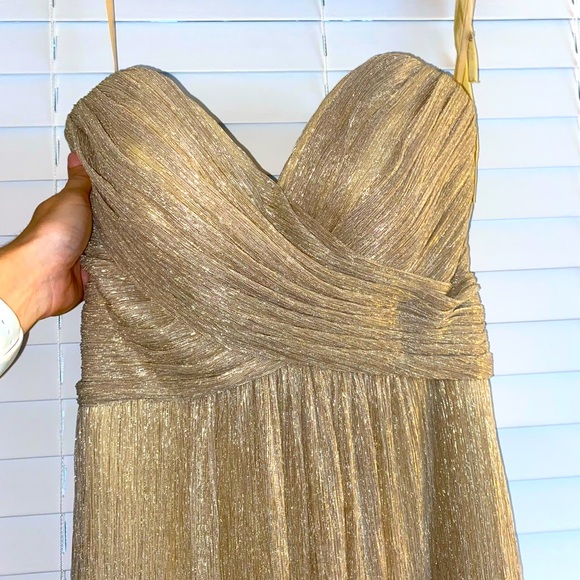 Allure Bridesmaids Strapless Dress - Picture 1 of 7